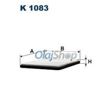 Filtron Utastérszűrő (K 1083) pollenszűrő