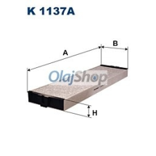 Filtron Utastérszűrő (K 1137A) pollenszűrő