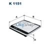 Filtron Utastérszűrő (K 1151)