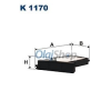 Filtron Utastérszűrő (K 1170)