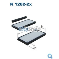 Filtron Utastérszűrő (K 1282-2X) pollenszűrő
