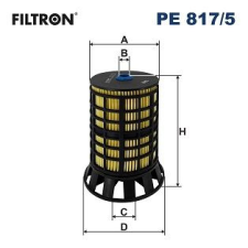Filtron Üzemanyagszűrő FILTRON PE 817/5 üzemanyagszűrő
