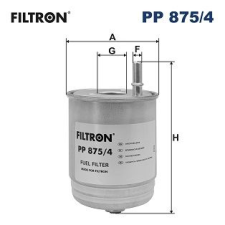 Filtron Üzemanyagszűrő FILTRON PP 875/4 üzemanyagszűrő