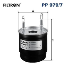 Filtron Üzemanyagszűrő FILTRON PP 979/7 üzemanyagszűrő