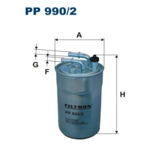 Filtron Üzemanyagszűrő FILTRON PP 990/2 üzemanyagszűrő