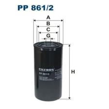 Filtron Üzemanyagszűrő PP 861/2 autóalkatrész