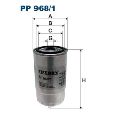 Filtron Üzemanyagszűrő PP 968/1 autóalkatrész