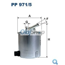 Filtron Üzemanyagszűrő (PP 971/5) üzemanyagszűrő