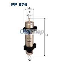 Filtron Üzemanyagszűrő (PP 976) üzemanyagszűrő