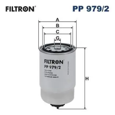Filtron Üzemanyagszűrő PP 979/2 autóalkatrész