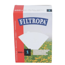  FILTROPA fehérített papír szűrő (1) 100db kávéfőző kellék