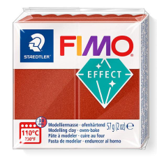 FIMO Effect süthető gyurma, 57 g - metál vörösréz (8020-27) modellmassza