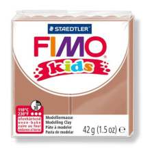 FIMO Gyurma, 42 g, égethető, FIMO Kids, világosbarna (FM803071) süthető gyurma