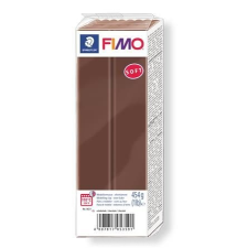 FIMO Gyurma, 454 g, égethető, FIMO "Soft", csokoládé gyurma