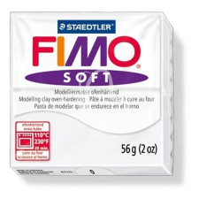 FIMO Gyurma, 56 g, égethető, FIMO &quot;Soft&quot;, fehér süthető gyurma