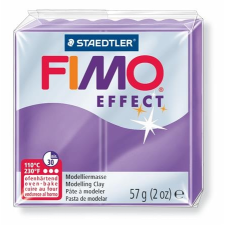 FIMO Gyurma, 57 g, égethető, FIMO  Effect , áttetsző bíborlila süthető gyurma