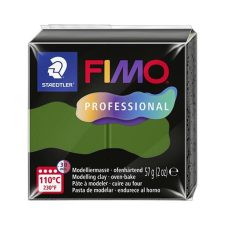 FIMO Gyurma, 57 g, égethető, FIMO "Professional", levélzöld gyurma