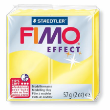 FIMO Gyurma, 57 g, égethető, FIMO &quot;Effect&quot;, áttetsző sárga süthető gyurma