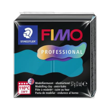 FIMO Gyurma, 57 g, égethető, FIMO &quot;Professional&quot;, petrol süthető gyurma