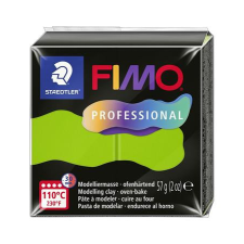 FIMO Gyurma, 57 g, égethető, FIMO &quot;Professional&quot;, világoszöld süthető gyurma
