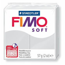 FIMO Gyurma, 57 g, égethető, fimo "soft", delfinszürke 8020-80 süthető gyurma