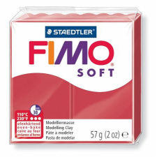 FIMO Gyurma, 57 g, égethető, FIMO "Soft", meggy piros süthető gyurma