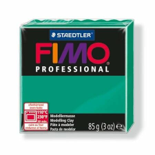 FIMO Gyurma, 85 g, égethető, FIMO Professional, intenzív zöld (FM8004500) süthető gyurma