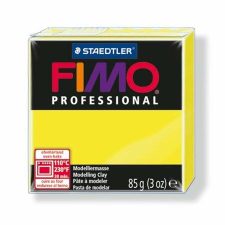 FIMO Gyurma, 85 g, égethető, FIMO Professional, sárga (FM8004100) süthető gyurma