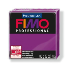 FIMO Gyurma, 85 g, égethető, FIMO &quot;Professional&quot;, viola süthető gyurma