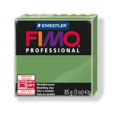 FIMO Gyurma, 85 g, égethető,  "Professional", levél zöld süthető gyurma