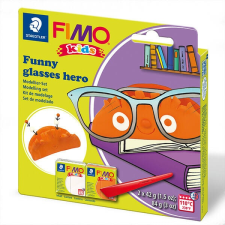 FIMO Kids süthető gyurma készlet, 2x42 g - Funny glasses hero, vicces szemüveg hős süthető gyurma