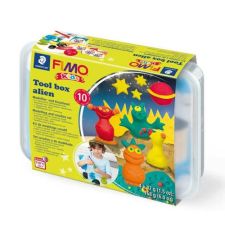 FIMO Kids süthető gyurma készlet, 4x42 g, szerszámok - űrlények modellmassza