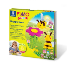 FIMO Kids süthető gyurma készlet, Form &amp; Play - 4x42 g - méhek süthető gyurma