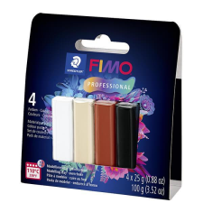 FIMO Professional Colour Pack süthető gyurma készlet, 4x25 g - Natural Colours süthető gyurma
