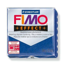FIMO "Effect" gyurma 56g égethető csillámos kék (8020-302) kreatív és készségfejlesztő
