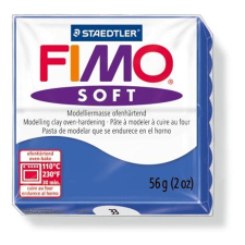 FIMO "Soft" gyurma 56g égethető fényes kék (8020-33) (8020-33) gyurma