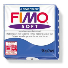 FIMO "Soft" gyurma 56g égethető fényes kék (8020-33) (8020-33) kreatív és készségfejlesztő