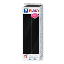 FIMO Soft süthető gyurma, 454 g - fekete 8021-9 modellmassza