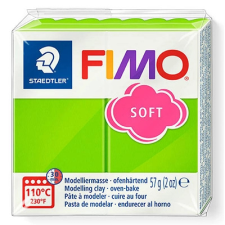 Fimo Soft süthető gyurma, 57g almazöld süthető gyurma