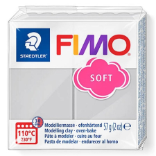 Fimo Soft süthető gyurma, 57g delfinszürke süthető gyurma