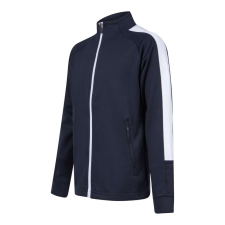 Finden + Hales FHLV873 gyerek tréning felső, Navy/White-5/6 gyerek pulóver, kardigán