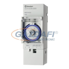 Finder 12.01.8.230.0000 Mechanikus napi időkapcsoló 230V 16A villanyszerelés