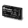 Finder 34.51.7.024.0310 Ultravékony printrelé,1 záróérintkező,6A