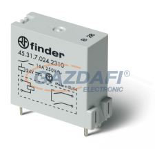 Finder 45.31.7.024.0310 Printrelé, 16A villanyszerelés