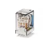 Finder 55.14.8.230.0050 Miniatűr ipari relé, 4 váltóérintkező, 7A, AC (50/60 Hz), 230V, CO