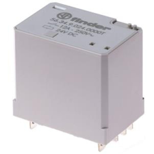 Finder 563490240000T Miniatűr  telj.relé, 4 váltóé, 12A villanyszerelés