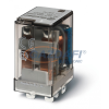 Finder 56.32.9.024.0070 Miniatűr teljesítény relé, 2 váltóérintkező, 12A