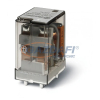 Finder 56.42.8.230.2000 Miniatűr teljesítény relé, 2 váltóérintkező, 12A