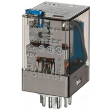 Finder 601390240074 Ipari relé, 3 váltóé, 10A villanyszerelés