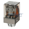 Finder 60.12.8.024.0050 Ipari relé, 2 váltóérintkező, 10A